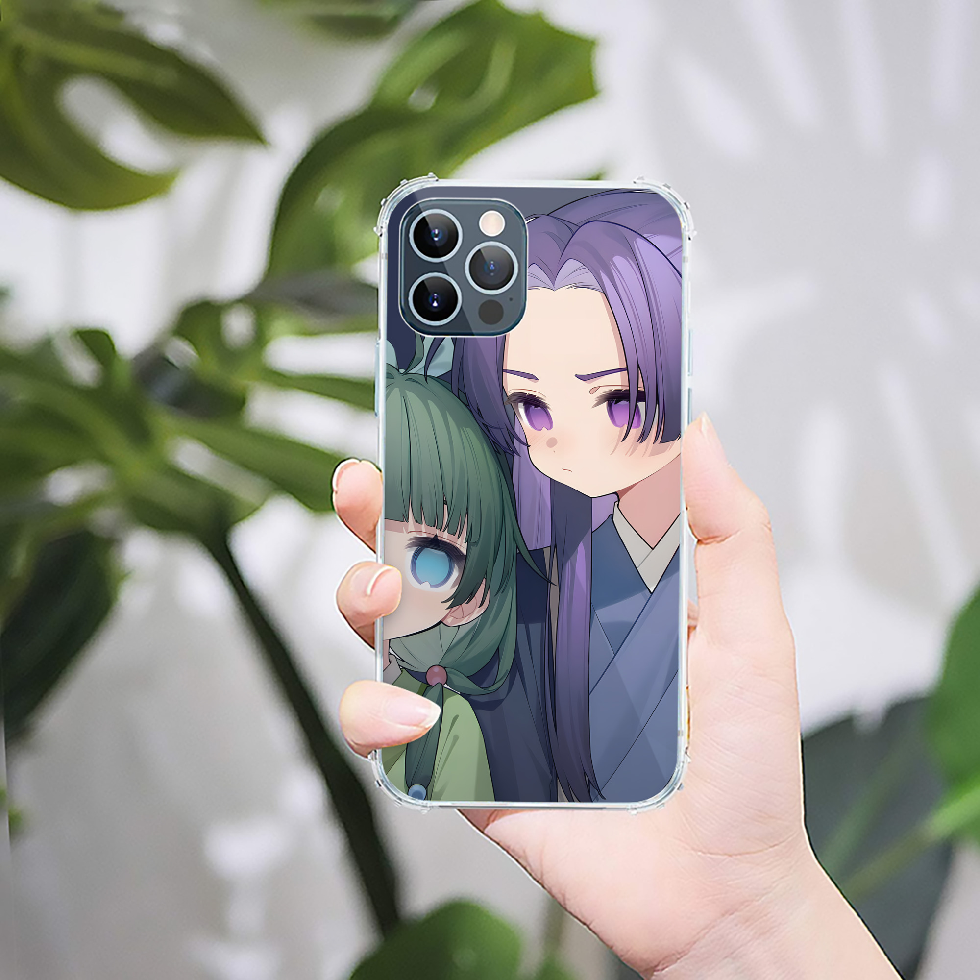 （画像用） 薬屋のひとりごと The Apothecary Diaries 【iPhone 12シリーズ対応】透明スマホケース（クリアソフトケース）